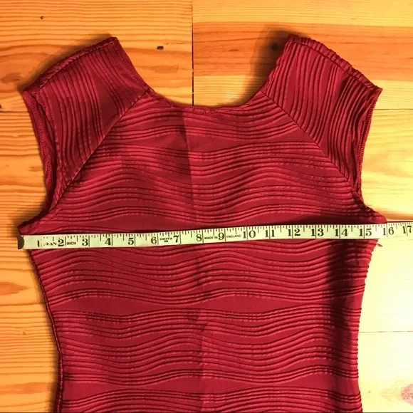 Bundle of Red Purple Black Bodycon Dresses, EUC, M - Picture 9 of 16